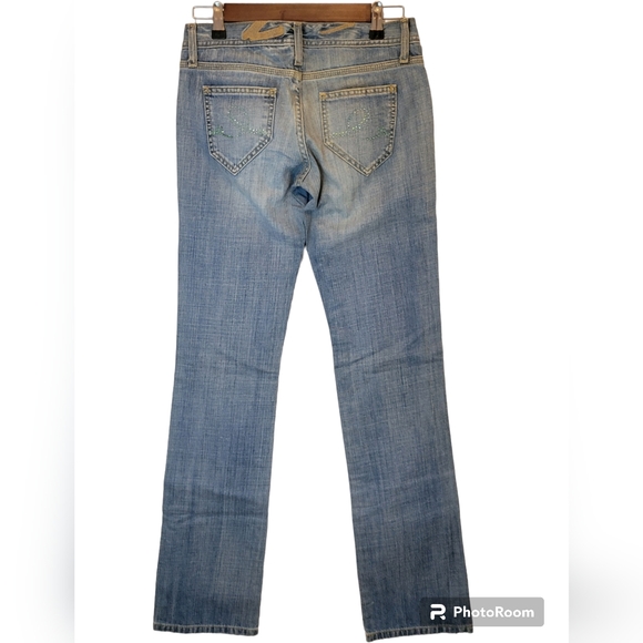 NWT Seven7 Women's Boot Cut Jeans Size 25 Color Light Blue - Picture 2 of 7